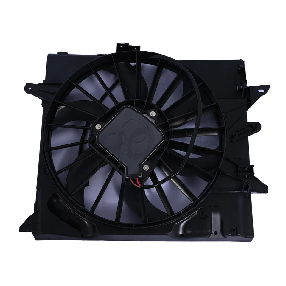 Engine Radiator Cooling Fan Assembly C2P16825 Fits 2009 2010 Jaguar XF 07-09 XKR - Image 2 of 4