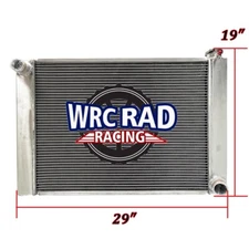 29" x 19" Universal Aluminum Racing Radiator fits Heavy Duty Chevrolet GM Chevy