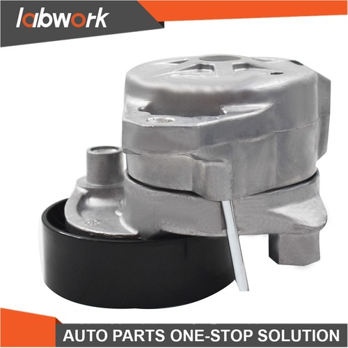 Labwork Belt Tensioner w/Pulley+Idler Pulley For 05-12 Mercedes C300 C350 E350 - Picture 5 of 9