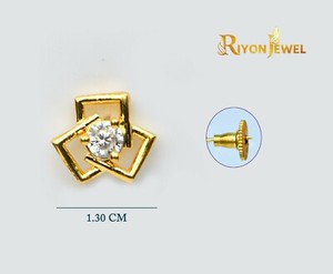 Authentic Tops jewelry for woman free shipping Handmade gold plated Earring