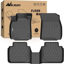 Nilight TPE Floor Mats for Honda Accord (Include Hybrid) 2023 2024,All Weather