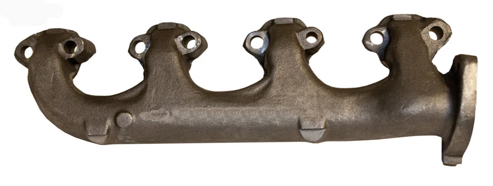 ¡Nuevo! Par de colectores de escape Ford Mustang 1965-1970 260 289 302 con herrajes Foto 4 de 4