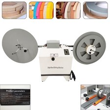 110V 180W Automatic Double Disk Edge Banding Slitting Machine Dust-free Cutter