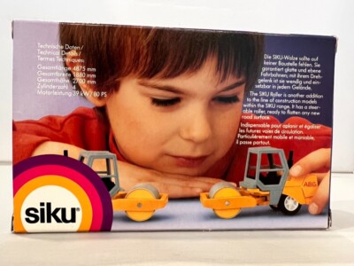 Siku 2014 Walze ABG 169 Road Roller Super Serie 1/55 MIB US Seller