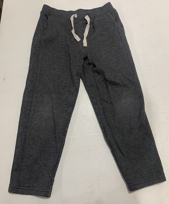 Epic Threads Little Boys Solid Moto Sweapant Joggers Black Size 7