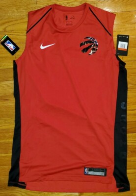 *TEAM ISSUED* NIKE Toronto RAPTORS SHIRT Men LARGE TALL shirt pro basketball NBA