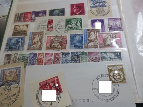 Repubblica Democratica Tedesca annate 1942-1945 Impero tedesco o timbrato e completo, con timbro completo - Foto 2 di 12