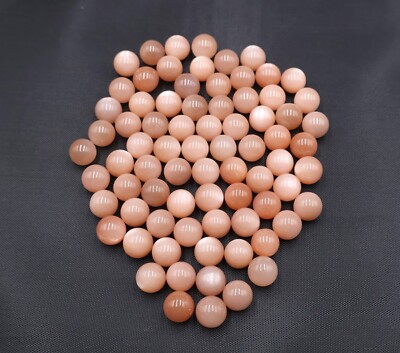 Natural Brown Moonstone Ball-Shaped Magic Crystal Healing Ball Sphere Gemstone