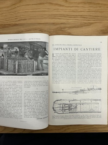 LE VIE D'ITALIA RIVISTA MENSILE TOURING CLUB ITALIANO GENNAIO 1935 - Picture 7 of 14