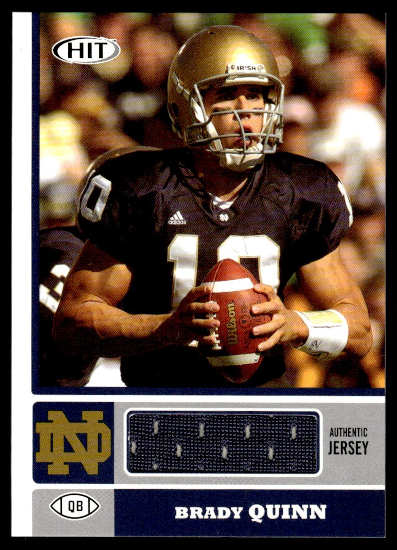 Brady Quinn SA-GE Hit Jersey #BQ Base