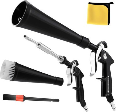 Car Dry Cleaning Gun,High Pressure Air Blow Gun,Fast Interior Dryer Car... 
