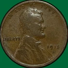 1915-D Lincoln Wheat Cent Very Good VG Coin #34877