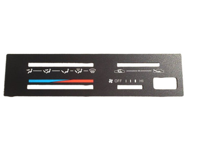 toyota GenuineCorolla Levin TRUENO AE86 RHD Manual A/C Heater Control Plate OEM