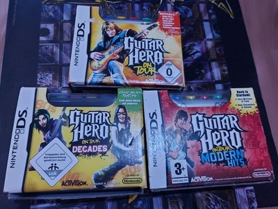 3 Guitar Hero Spiele für Nintendo DS On Tour-Decades Pack Modern Hits