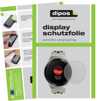 6x Schutzfolie matt für Huawei Watch GT 2e Displayschutzfolie Folie Display