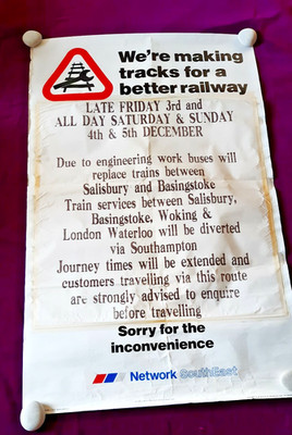 Making Better Tracks Original Eisenbahn Poster