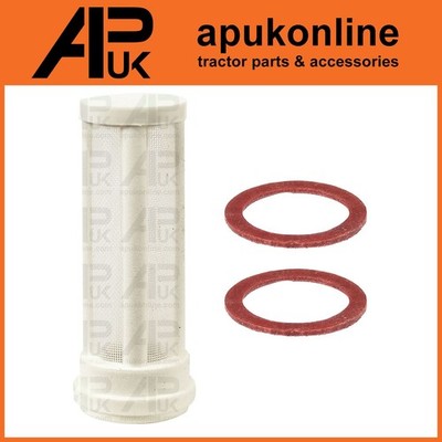 Kraftstoffhahn Filter Faser Vulkanscheiben für Massey Ferguson 50HX 60H Baggerlader