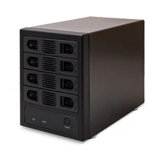Syba SY-ENC50104 4 Bay 3.5” SATA III HDD Non-RAID Enclosure – Supports USB 3....