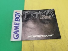 Tetris Instruction Manual Booklet ONLY Nintendo GameBoy