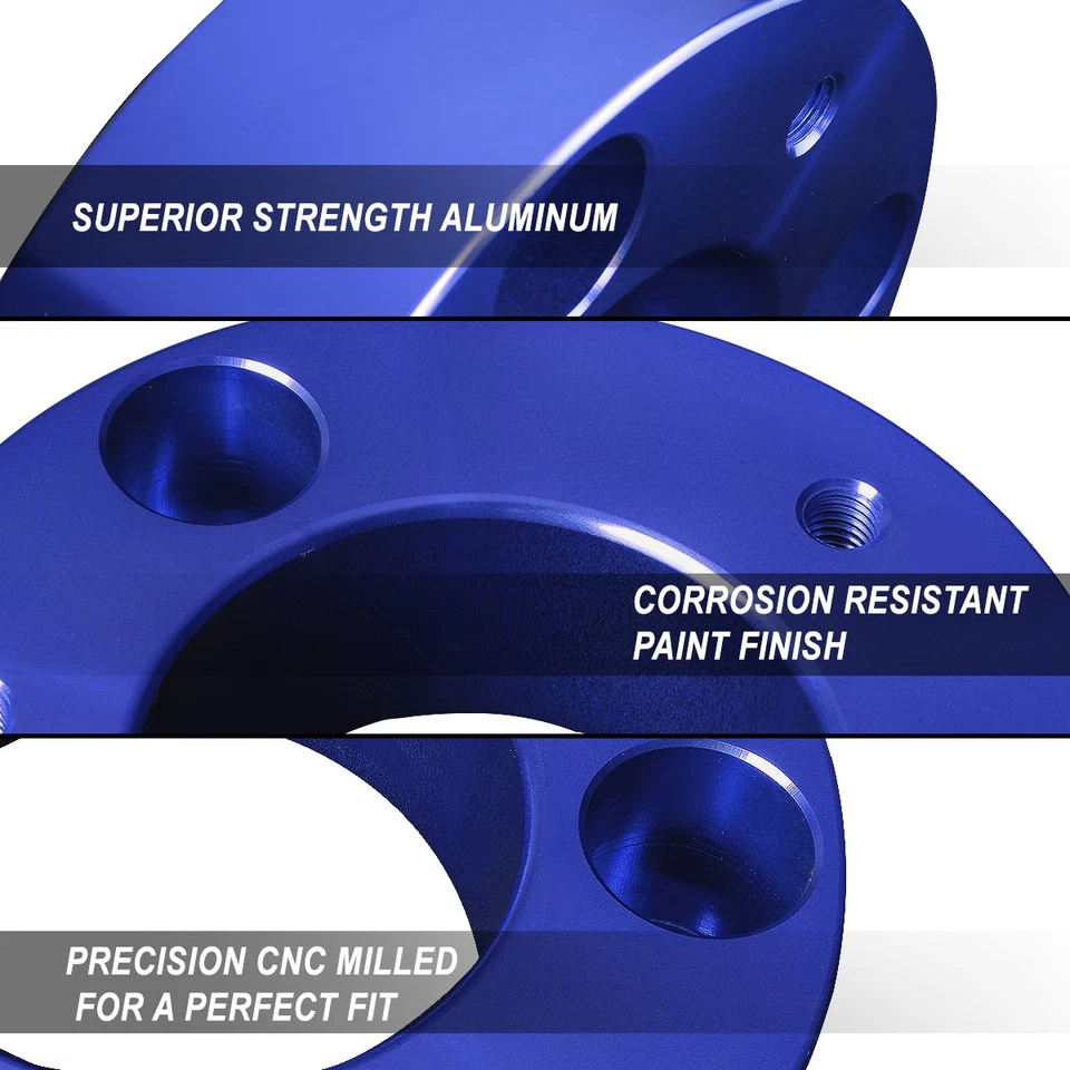 KIT DE ELEVACIÓN NIVELADORA MONTAJE SUPERIOR DELANTERO ESPACIADOR PARA FORD F150 2004-2017 2/4x4 azul 1,5" Foto 2 de 4