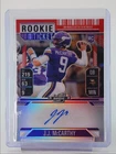 New ListingJ.J. MCCARTHY 2024 CONTENDERS OPTIC ROOKIE TICKET RED RC AUTO /175 Q4854