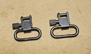 Detachable 1-Inch Rifle/Shotgun Sling Swivels, Used.