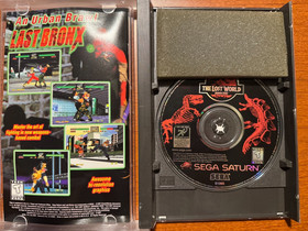 Sega Saturn - Jurassic Park The Lost World - Complete = CIB Case + Game + Manual