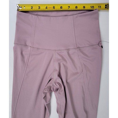 Leggings Nike donna piccoli yoga vita alta 7/8 taglio viola prugna nebbia palestra nuovi con etichette - Foto 10 di 12