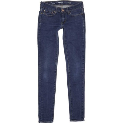 Levi's Slight Curve Damen Jeans blau Skinny Slim Stretch W25 L30 (82565)