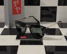 Ray-Ban RB4451 6306/31 Black Gold Sunglasses Ships Today