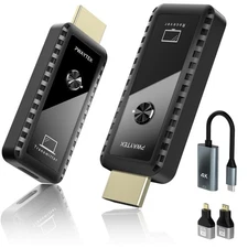 Wireless HDMI Transmitter and Receiver 328ft/100M, Wireless HDMI Extender Kit...