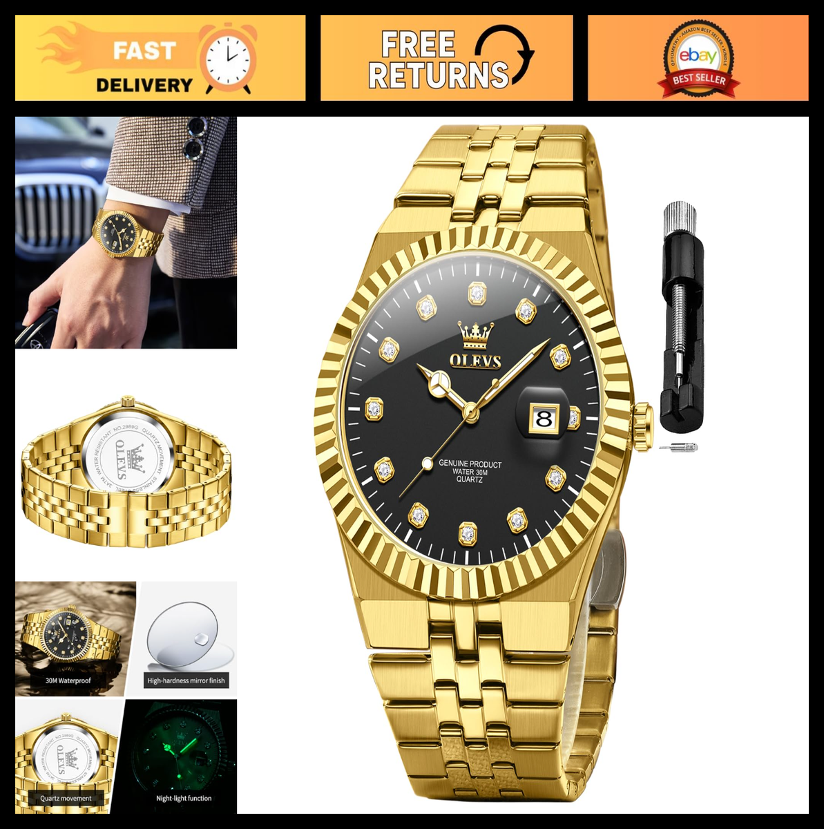 sachin and babi light blue dress 5 Watches Every Man Should Own