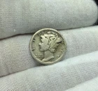 1926-s . . Mercury Dime . .  VG . . Very Good . Original Old Silver S178