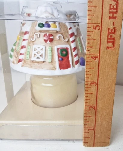 Yankee Christmas Cookie 3.7 oz Candle & Jar Shade 3" Gingerbread Holiday In Pack image 5