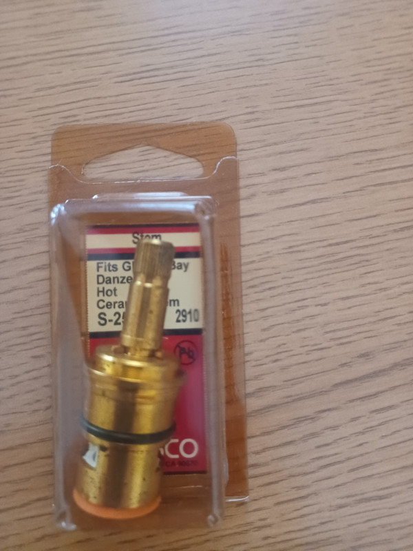 Danco 4998E Hot Stem 3S-10H Glacier Bay/Pegasus