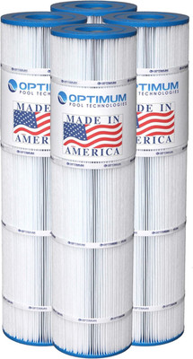Optimum Pool Technologies Pool Filter 4-Pack, Compatible Replacement for Jandy  