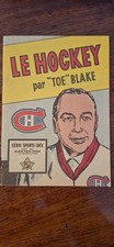 1950s Sports Chex Toe Blake Montreal Canadiens Insert – High Grade Paper – Rare