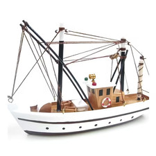 Wooden Model Fishing boat kit.