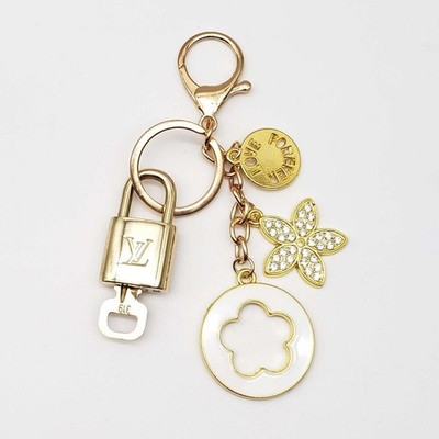 LV Gold Padlock & Key   Authentic Louis Vuitton Unbranded Bag Charm