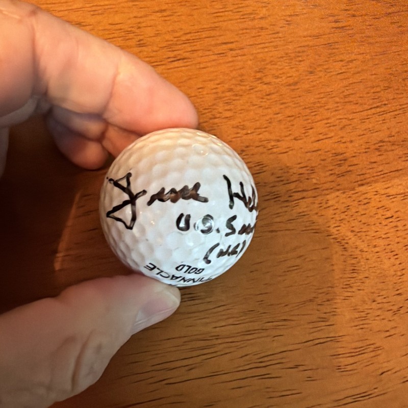 Jesse Helms North Carolina US Senator Signed Golf Ball Autographed