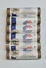 2009 P Lincoln Cents LP3 Professional life 1 Uncirculated Mint wrapped roll A399