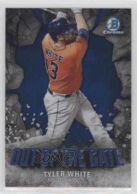 2016 Bowman Chrome Out of the Gate Blue Refractor /150 Tyler White Rookie RC 0b0