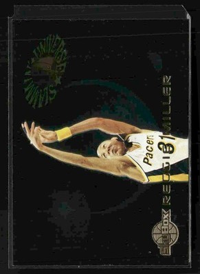 1994-95 SkyBox Premium #SU15 Reggie Miller Slammin' Universe