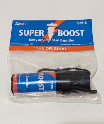 SPP6 SUPCO POW-R-PAK Starter Solid State Relay And Hard Start Capacitor