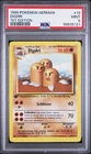 1999 Pokemon GERMAN 1st Edition Base Set Digdri-Dugtrio 19/102 PSA 9 MINT