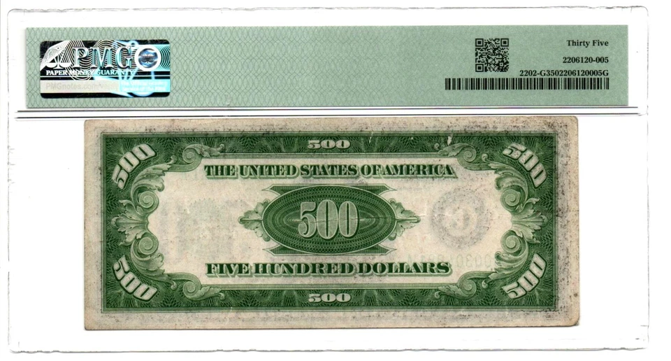 Fr. 2202-G 1934A Federal Reserve Note. PMG Choice Very Fine 35 - Image 2 of 2