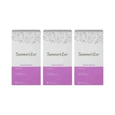 Summer's Eve Feminine Douche Pack of 3 Island Splash Scent 9 Fl Oz Each