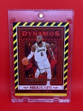 Lebron James 2023-24 Panini NBA Hoops Dynamos #2 Los Angeles Lakers + Slim Mag
