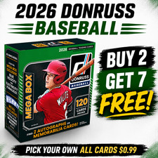 2026 Donruss Baseball **Buy 2 Get 7 More FREE** You Pick - Complete Your Set