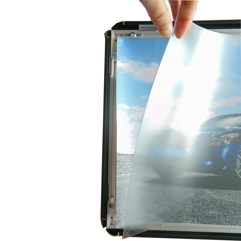 Black color Snap Picture Poster Frame Wall Mounting, 8.5 x 11 Inch Size Front... - Image 2 of 4